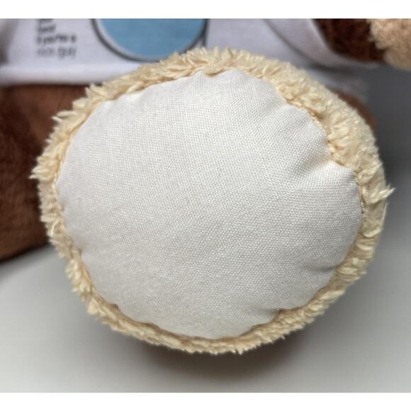 Toon Spencer Nice Guy Teddy Bear Plush 8” Wong Fu Productions Awkward Animals - Picture 11 of 14